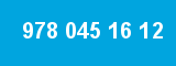 978 045 16 12